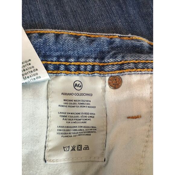 AG Adriano Goldschmied Jeans Mens 33Rx30 Blue Graduate Tailored Leg Casual Denim - Picture 15 of 16